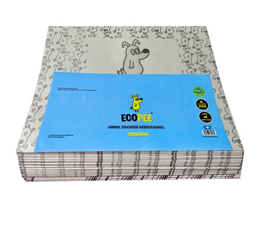 Jornal Higiênico Salvedog Ecopee Biodegradável 50 Folhas