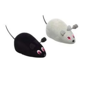 Brinquedo Chalesco Kit Com 2 Ratinhos De Corda