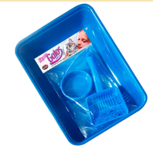 Kit Furacão Pet Para Gatos Azul